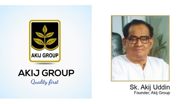 Akij Group Logo and Founder SK. Akij Uddin